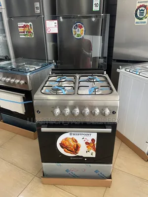 Westpoint 60x60cm Full Gas Cooker - 4 Burners with Oven & Grill