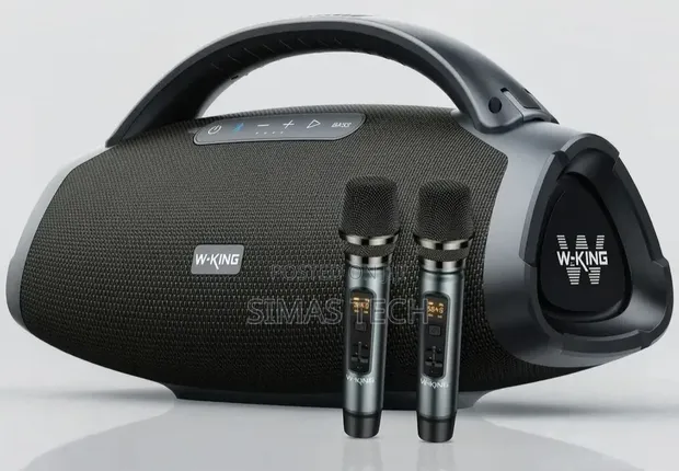 W-King D20 Karaoke Speaker ya Bluetooth na Maikrofoni Isiyo na Waya - 1