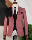 New Mario Casas Men's Tan Suits - 3