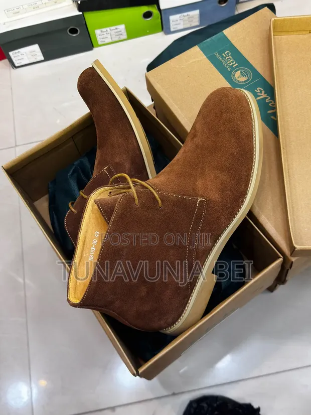 Clarks Leather Boots - 1