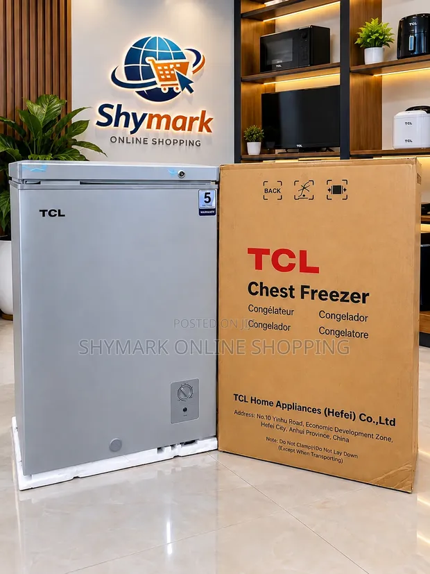 TCL Freezer ya Kifua Milango 100L Moja - 1