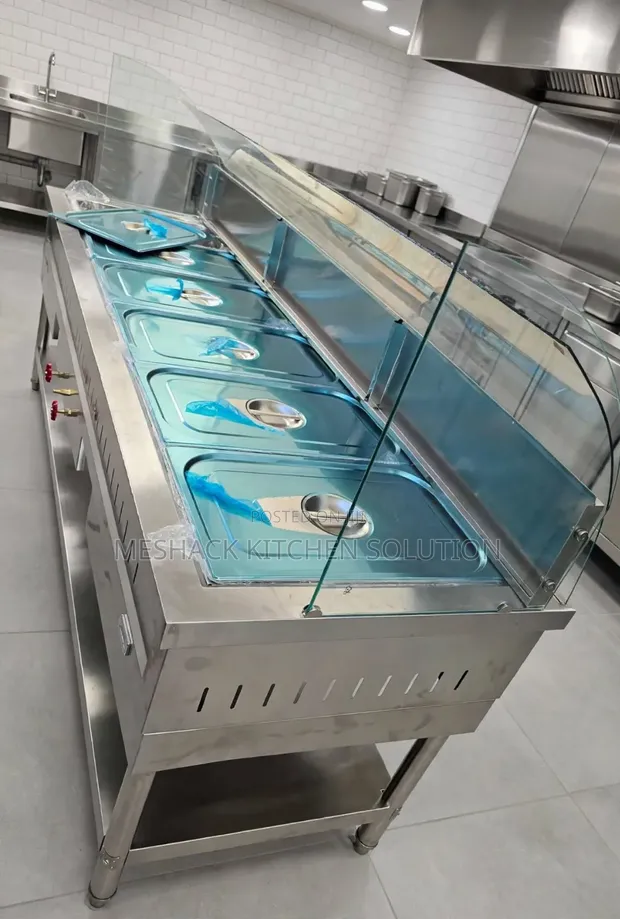 Brand New 6-Tray Electric Bain Marie Food Warmer - 1