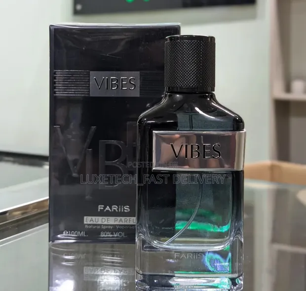 Fariis Vibes EDP 100ml - Men's Fresh Citrus Woody Perfume - 1