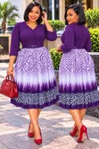 Senori Cotton Dress - Sizes 46-54 - 1