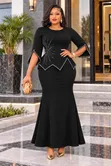 Mavazi ya Kifahari ya Senori Pamba Nzito - Size 46-54 - 1