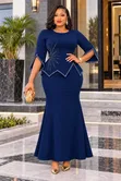 Mavazi ya Kifahari ya Senori Pamba Nzito - Size 46-54 - 4