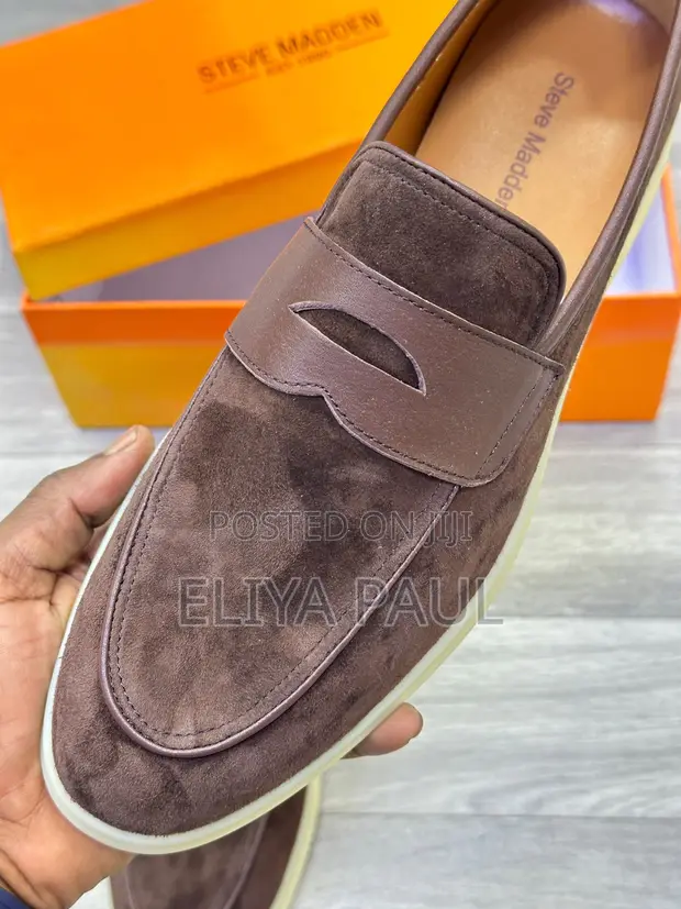 Steve Madden Suede Loafers - Mpya Kabisa - 1