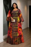 Elite Ladies Fashion Dress - Multicolor - 1