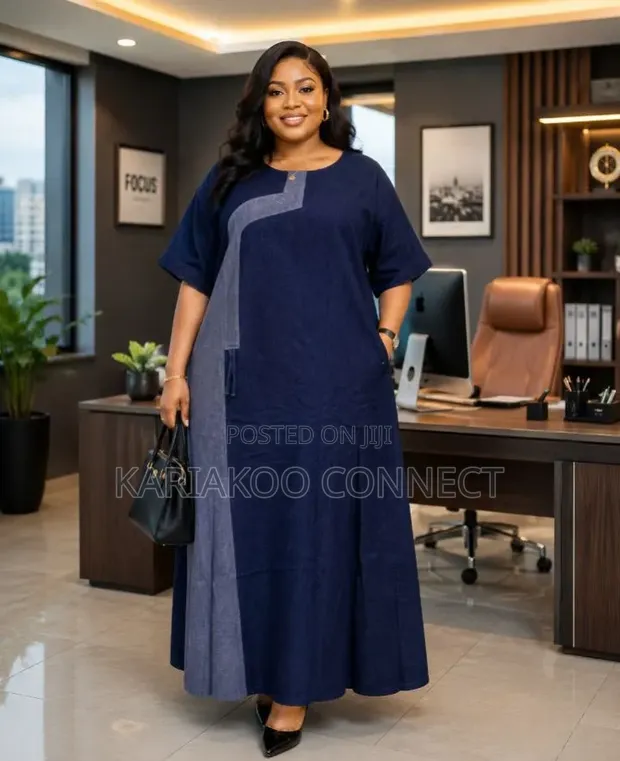 Mavazi Mapya Marefu ya Demini (XL-4XL) - 1