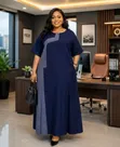 Mavazi Mapya Marefu ya Demini (XL-4XL) - 1