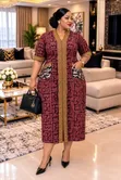 New Long Denim Dress - Free Size - 3