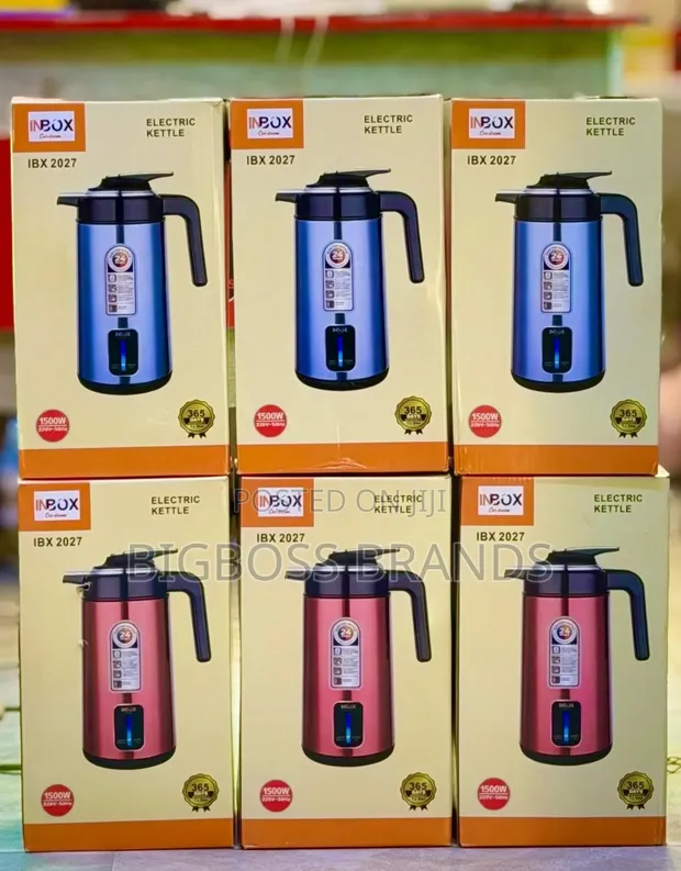 Inbox Electric Kettle - Keep Hot, 3 Liters - 1