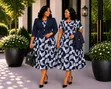 Women's Multicolor Dress XL-4XL - 2