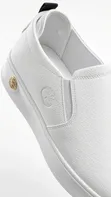 Timberland Casual White Leather Slip-on Sneakers - 4