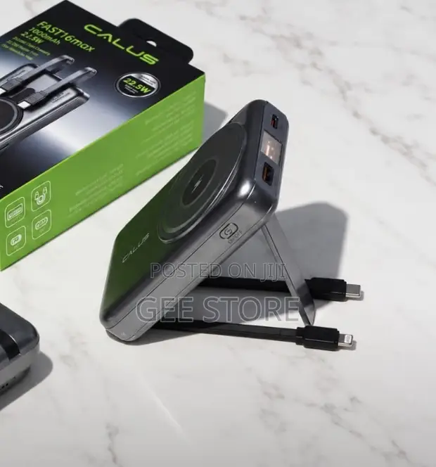 Calus Fast 16 Max 10000mAh Power Bank ya Magnetic Wireless - 1