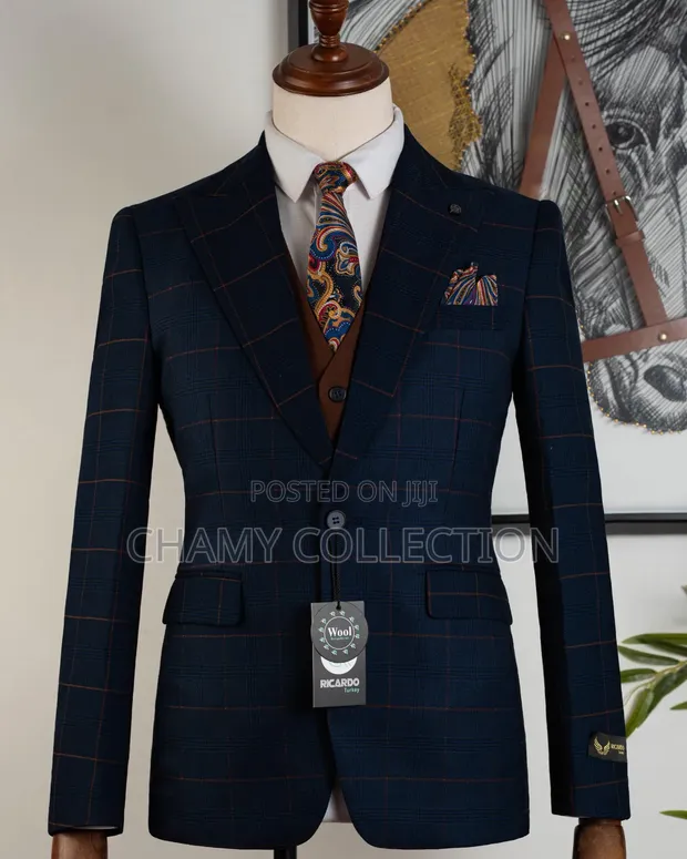 Men's Wool Suits - Ricardo Martinez - 1