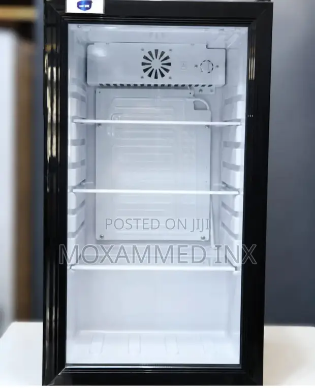 Showcase Fridge 92L - White/Black - 1