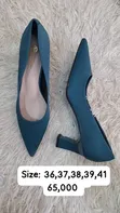 Viatu vya Wanawake vya Chunky High Heel - Rangi Nyingi - 2