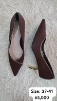 Viatu vya Wanawake vya Chunky High Heel - Rangi Nyingi - 5