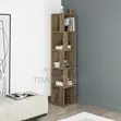Modern Piano Bookcase - White - 4
