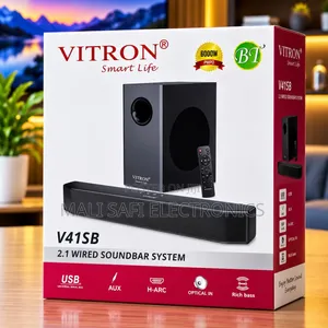 Vitron Sound Bar - Mpya Kabisa