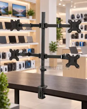 Quad Monitor Arm Stand (Up to 32-inch)