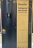 Skywood Fridge 246L na Water Dispenser - Nyeusi Inox - 2