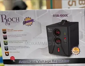 ROCH Stabilizer RSB-1000E - 1 Year Warranty, Free Delivery