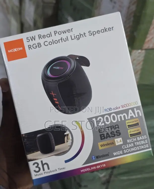 Moxom MX-SK110 Spika ya Rangi za RGB - 1