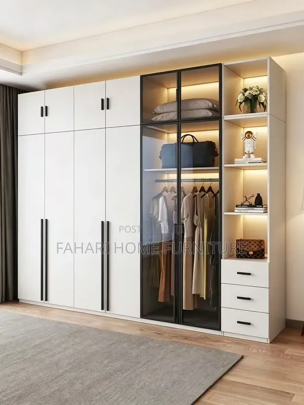 Wardrobe Design - Melamine & Turkish Board - 1