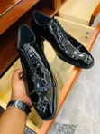 Fernando Cap-Toe Oxford Shoes - Glossy Black - 2
