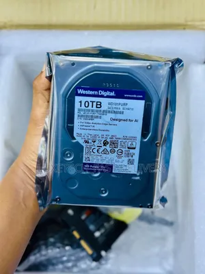 WD Purple Pro 10TB Surveillance HDD - AllFrame AI