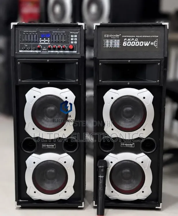 ABORDER Powerful 60000W Speaker - Great for Business - 1