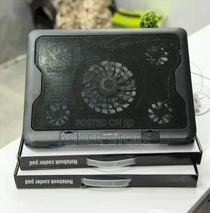 Laptop Cooling Pad N137 (Fan 5, Taa za RGB)