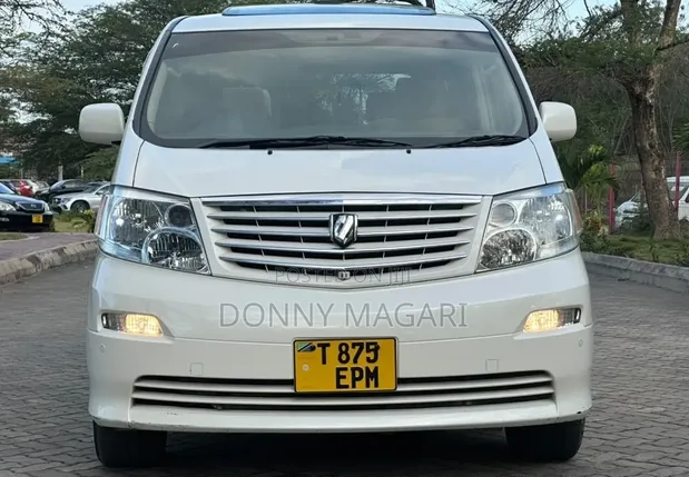 Toyota Alphard 2008 White - 1
