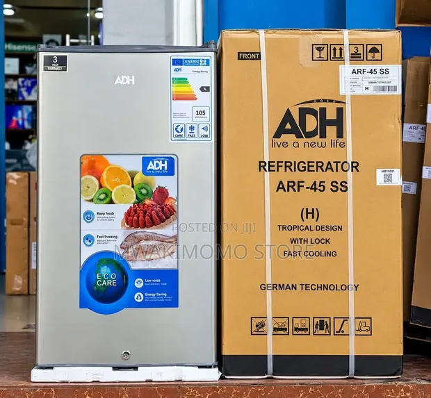 ADH ARF-45 SS Single Door Refrigerator - 1