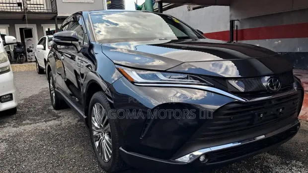 Toyota Harrier 2022 Hybrid Black - 1