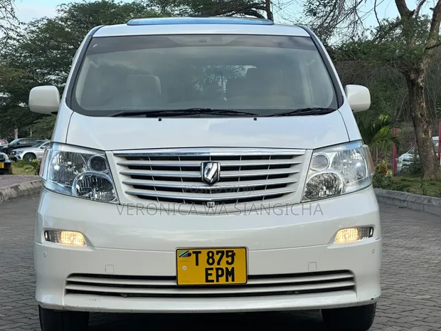 Toyota Alphard 2004 - Nyeupe - 1