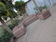 Seti ya Sofa Iliyotumika - Velvet - Kijivu - Seating 6 - 2