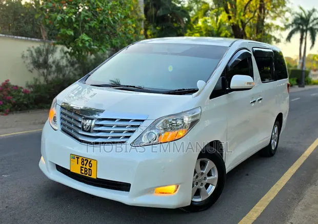 Toyota Alphard 2010 Nyeupe - 1