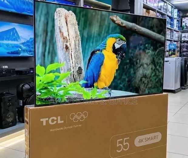 TCL 55 Inch 4K UHD Smart TV - 1