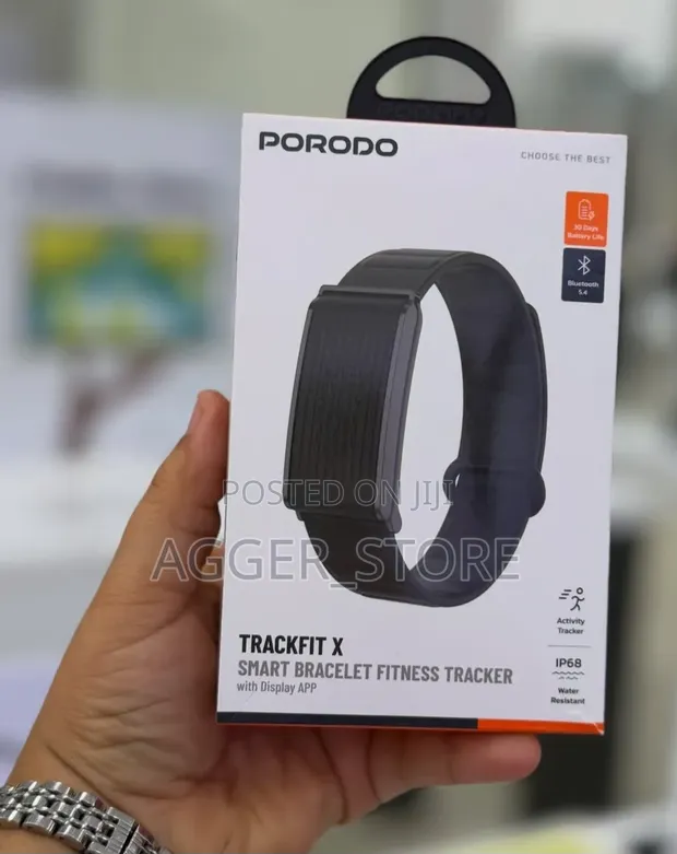 Porodo Trackfit X Smart Bracelet Fitness Tracker - 1