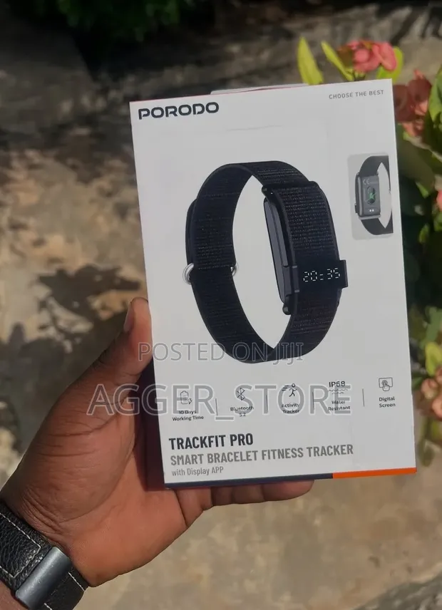 Porodo TrackFit Pro Kidole Kizio cha Fitness - 1