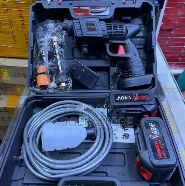 48V Cordless High-Pressure Car Washer (2 Batteries) - 1