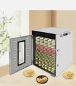20-Tray Stainless Steel Food Dehydrator Machine - 3