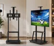 Mobile TV Trolley/Cart with Lock Wheels (32-75 Inches) - 5