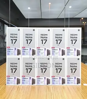 New Xiaomi Redmi Note 17 256GB Black
