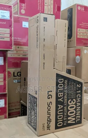 LG S40T 300W 2.1-Channel Soundbar System