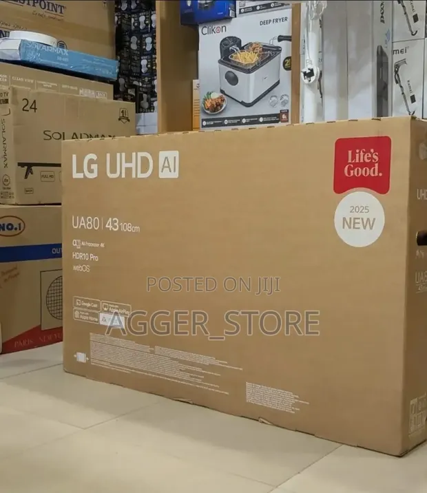 LG 43-Inch UA80 UHD AI Smart TV 2025 - 1