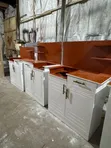 Kabati za Jikoni Wood-Mode Mpya - Nyeupe na Kahawia - 2